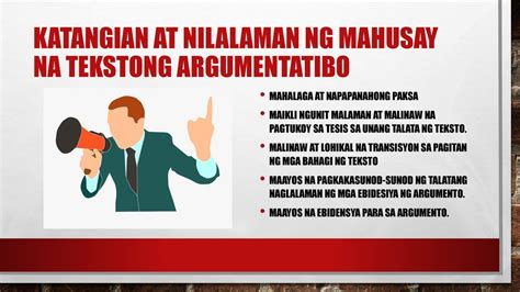 ano ang argumento at halimbawa nito|Tekstong Argumentatibo Halimbawa At Kahulugan .